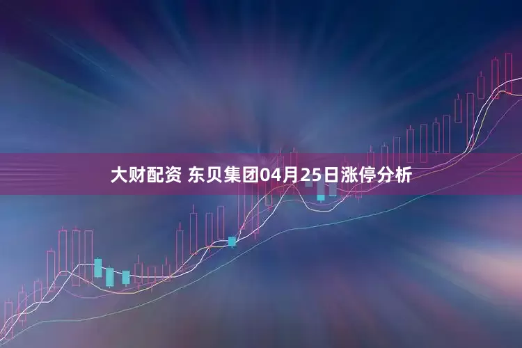 大财配资 东贝集团04月25日涨停分析