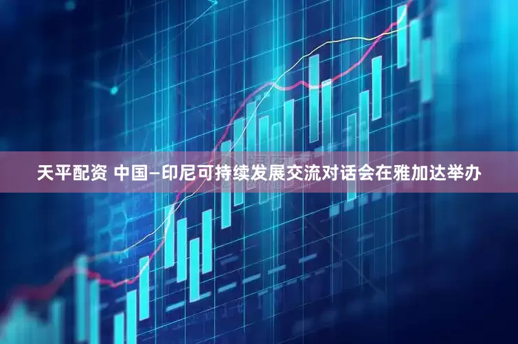 天平配资 中国—印尼可持续发展交流对话会在雅加达举办
